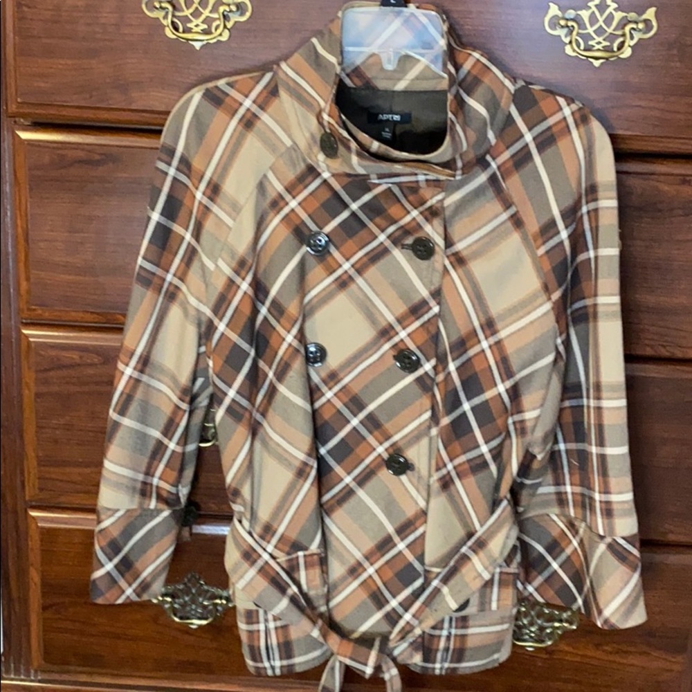 Darling Plaid Jacket